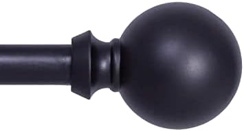 Kenney T71675 Newbury Decorative Curtain Rod with Ball Ends