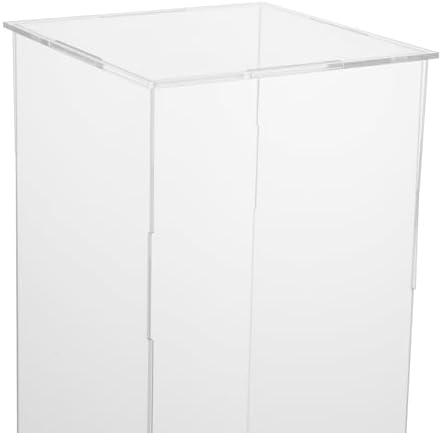 2 Pack Acrylic Pedestal Display Set for Weddings and Events