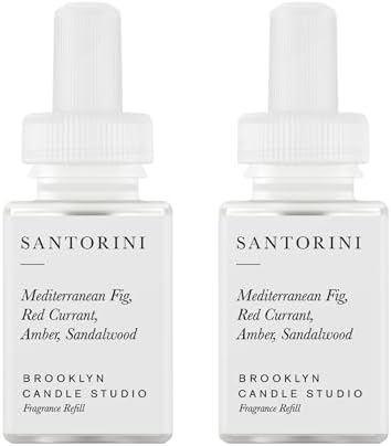 Pura Brooklyn Candle Studio Home Scent Refill 2 Pack Santorini