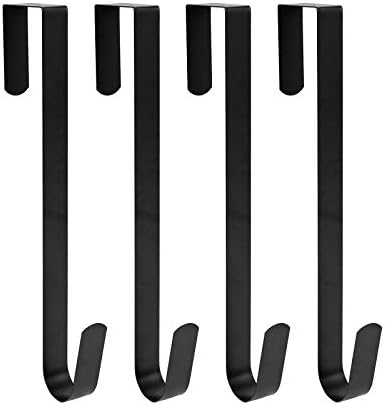 Sattiyrch 12 Inch Wreath Hanger Hook Black