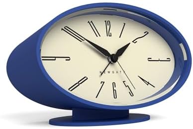 NEWGATE Ronnie Alarm Clock Oval Retro Design