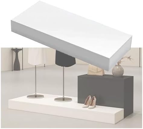 Sturdy Rectangular Display Pedestal Stand 200KG Load