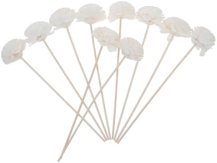 10pcs Floral Aromatherapy Diffuser Sticks for Home Decor