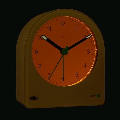 Braun Classic Analogue Alarm Clock with Snooze and Continuous Backlight 1
