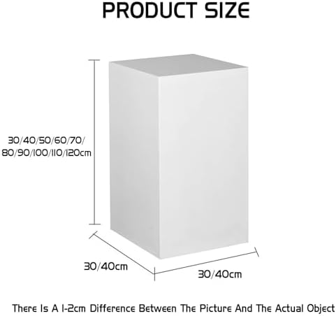 Round Risers Display Pedestal Stand for Retail