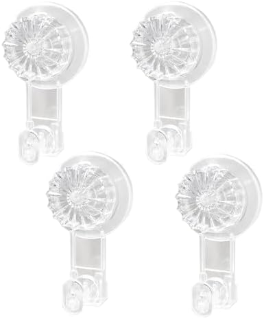 4 Pack Suction Cup Wreath Hooks 22 LB Heavy Duty Waterproof