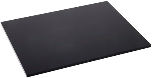 Plymor Black Acrylic Display Base 8x6x025