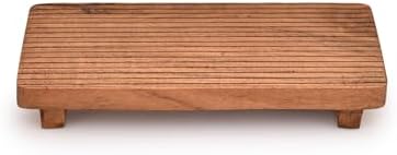 BHAVATU Acacia Wood Pedestals for Decor Display