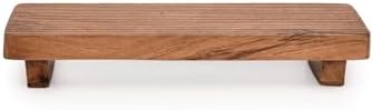 BHAVATU Acacia Wood Pedestals for Decor Display