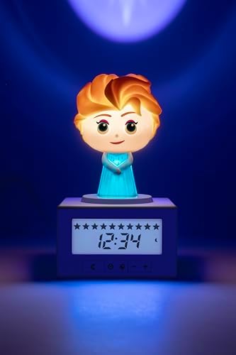 Disney Frozen Elsa Sleep Training Alarm Clock with Night Light