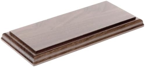 Plymor Solid Walnut Rectangular Display Base