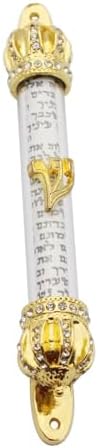 Yajuyi Mezuzah Scroll Case Decorative Door Ornament