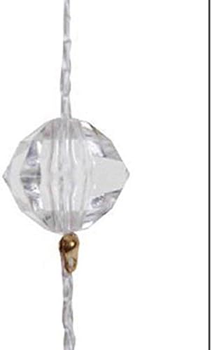 FUT String Tassel Crystal Beads Curtain Panel 1