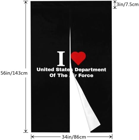 MULIHU United States Air Force Blackout Curtains 34x56in