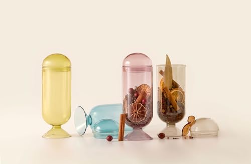 Skeem Moss Cloche Vessel with Rosemary Cranberry Potpourri