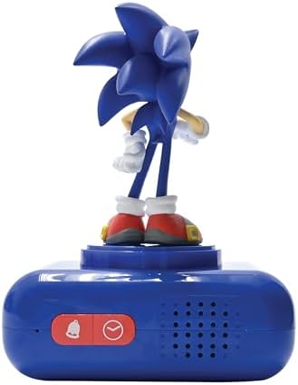 LEXiBOOK Hedgehog Sonic Night Light Alarm Clock