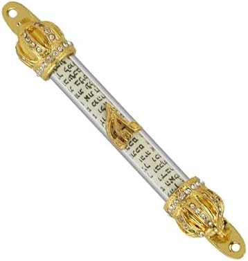 Yajuyi Mezuzah Scroll Case Decorative Door Ornament