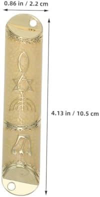 Cabilock 2 Sets Cultural Jewish Mezuzah Door Blessing Decorations