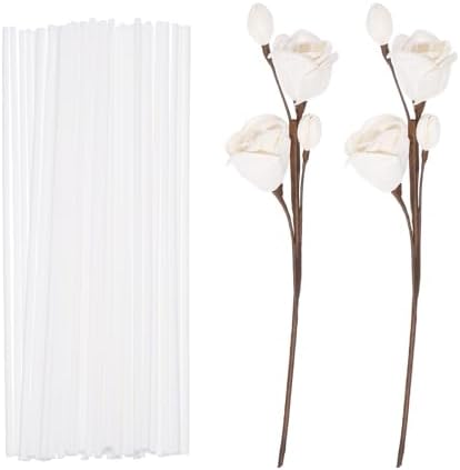 Uxcell 102Pcs Reed Diffuser Sticks Set with Plastic Bottle