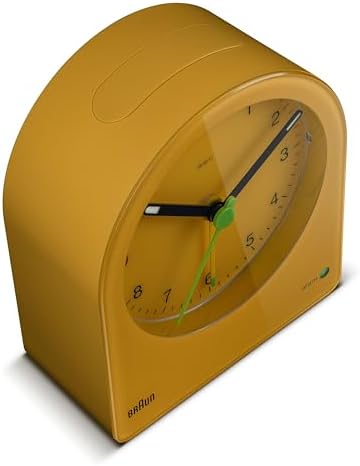 Braun Classic Analogue Alarm Clock with Snooze and Continuous Backlight 1