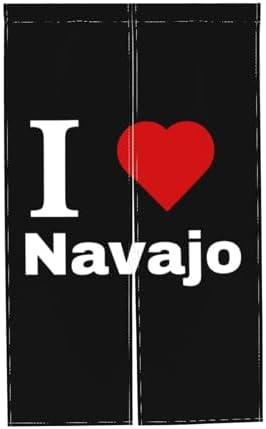 I Love Navajo Blackout Curtains for Doorways
