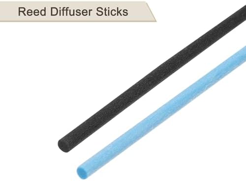 Uxcell 100Pcs Reed Diffuser Sticks Set Blue Black