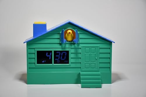 Alarm Cuckoo Clock with Sunrise Light and Bird