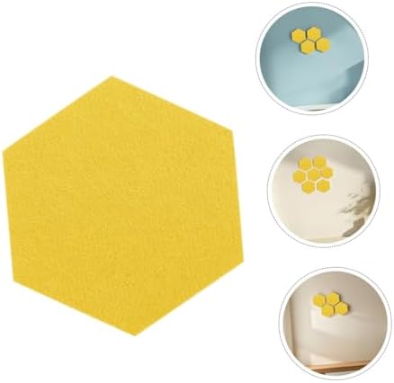 20pcs Hexagon Felt Bulletin Boards for Office and Home