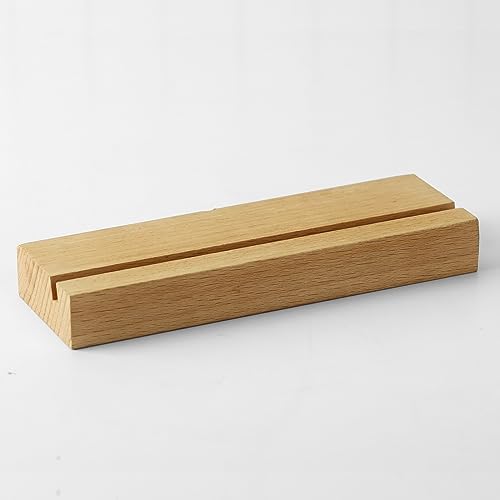 Bemaystar Wooden Pedestal Stand for Plaques and Photo Albums