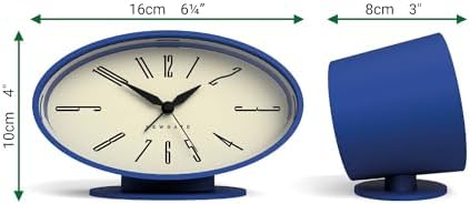 NEWGATE Ronnie Alarm Clock Oval Retro Design