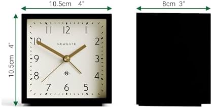 NEWGATE Equinox Alarm Clock - Sleek Modern Design
