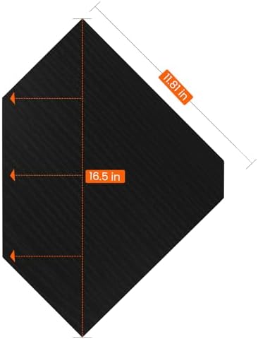Homode 4 Tier Diamond Shape Corner Wall Shelves Black