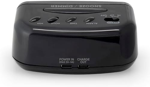 Westclox Digital LED Alarm Clock with Battery Backup