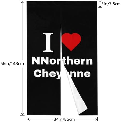 MULIHU Northern Cheyenne Blackout Curtains 34x56in Door Panel Shade