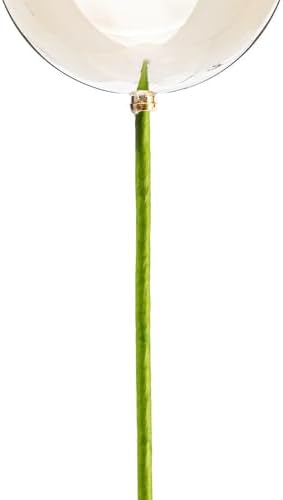 Vickerman Champagne Shiny Ball Ornament Stick 4 x 18 6Bag