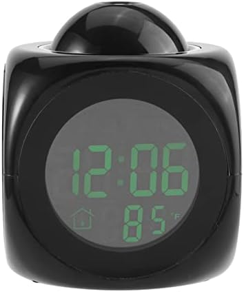 Digital LCD Wall Projection Alarm Clock for Bedroom and Office