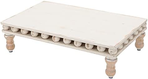 Farmhouse Beaded Risers Display Stands for Kitchen Counter