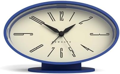 NEWGATE Ronnie Alarm Clock Oval Retro Design