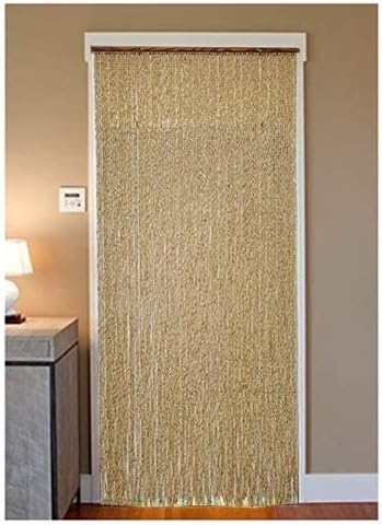 Natural Wood Beaded Curtain for Home Decoration