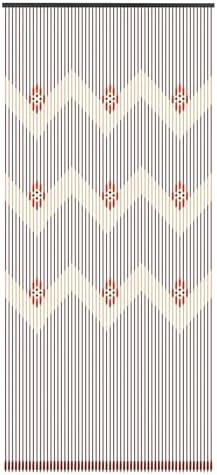 LOYALHEARTDY 60 Strand Bamboo Beaded Curtain