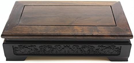 Oriental Furniture Chinese Rosewood Solid Mahagony Display Stand Pedestal