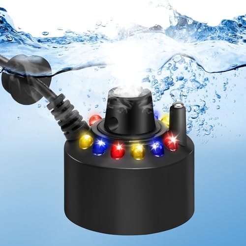 DaToo Mini Mist Maker Fog Machine with 12 LED Lights