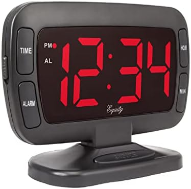 La Crosse Technology Equity 30016 18 Inch Tilt LED Alarm Clock