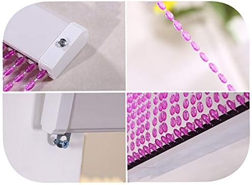 OKUOKA Decorative Bead Curtain with Crystal Imitation Bubbles