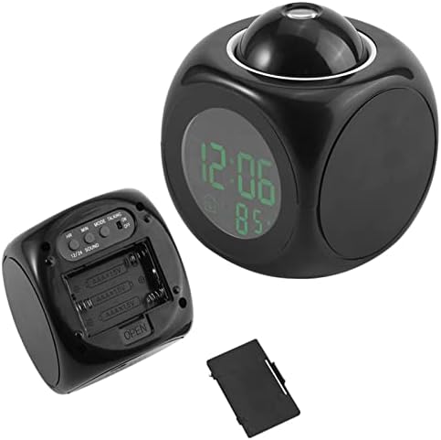 Digital LCD Wall Projection Alarm Clock for Bedroom and Office