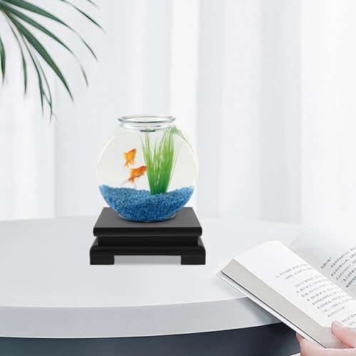 Versatile Wooden Display Stand for Plants and Decor
