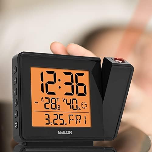 BALDR Projection Alarm Clock with Temperature