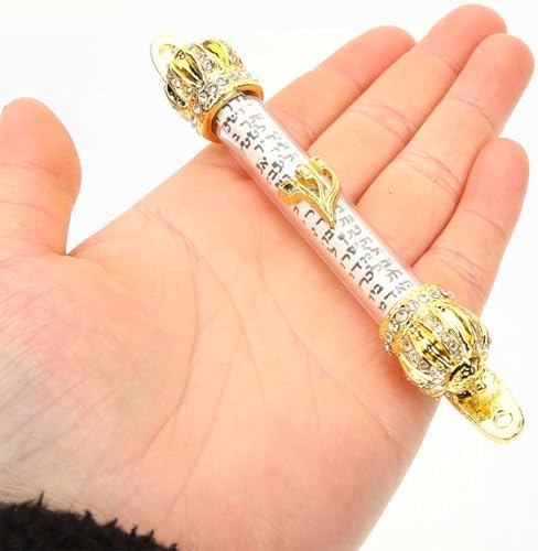 LUOZZY 2 Pcs Metal Mezuzah Door Hanging Set