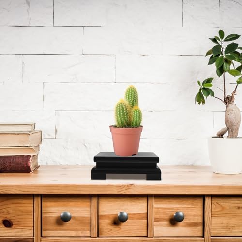 Versatile Wooden Display Stand for Plants and Decor