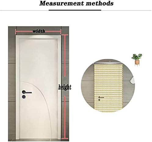 Etlegor Natural Wood and Bamboo Door Curtain
